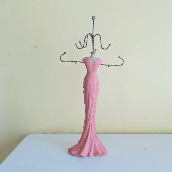 Lady Dress Mannequin Jewelry Display Stand Holder - Ring Necklace Bracelet Watch - Picture 4 of 11